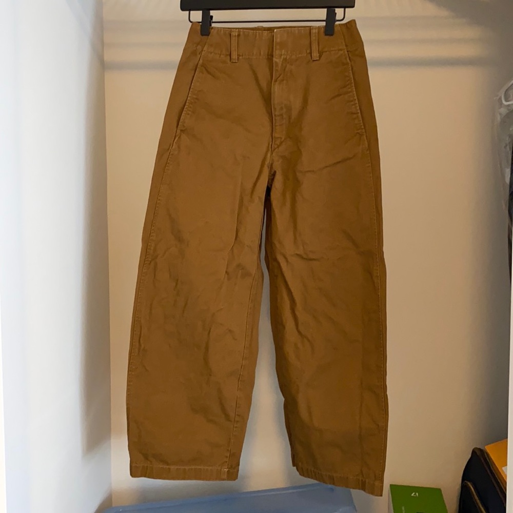 Uniqlo Women U Wide-Fit Curved Pants